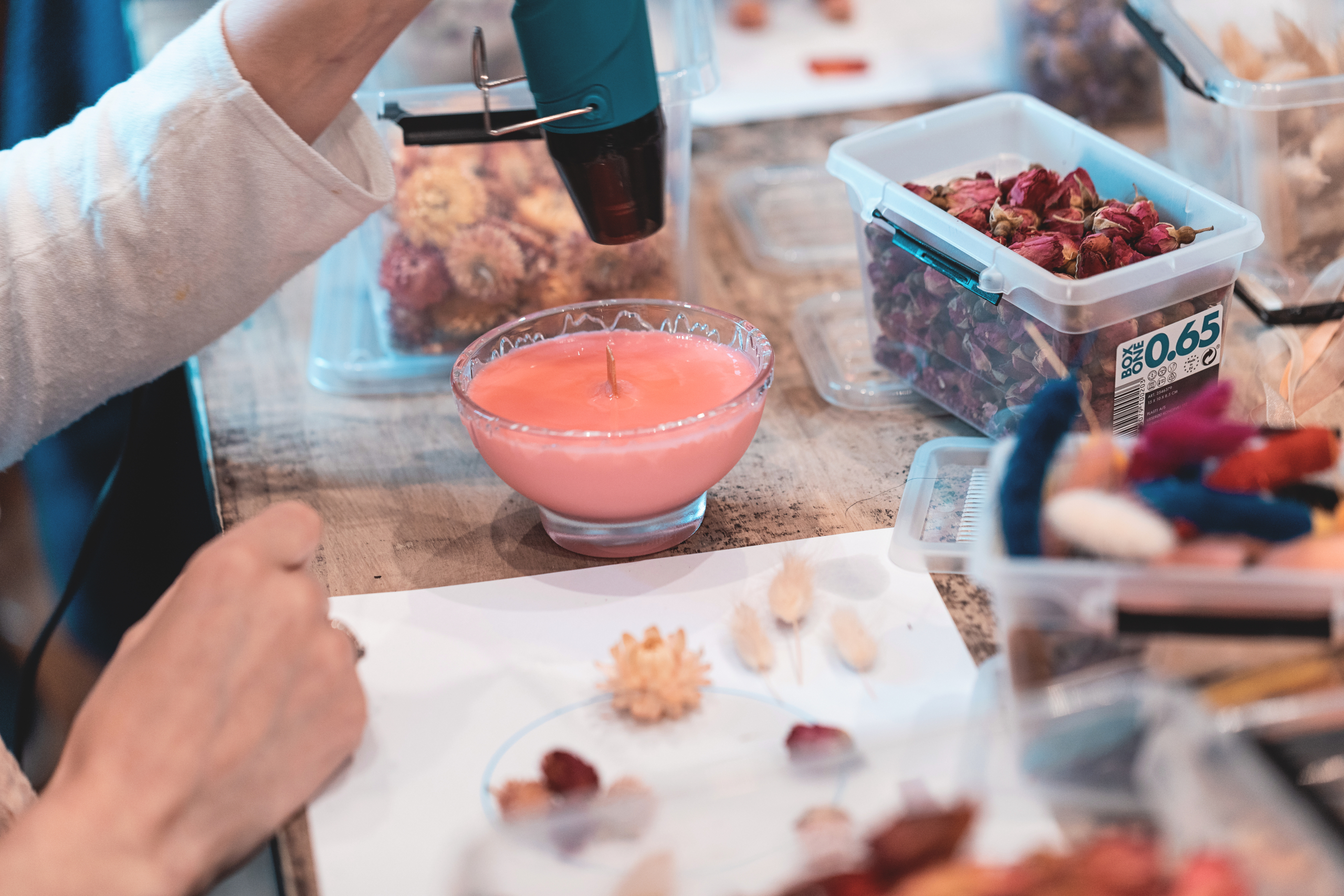 Atelier de création bougie jeudi 12 février 2026