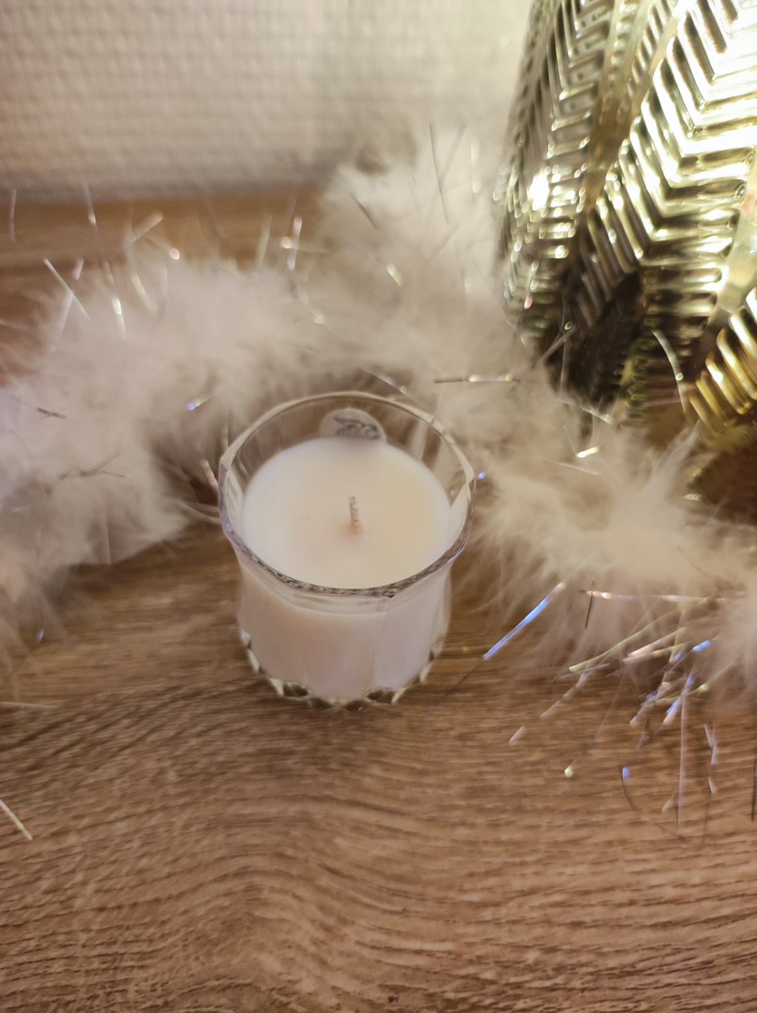 Mini bougie contenant vintage vanille épicée – Image 4